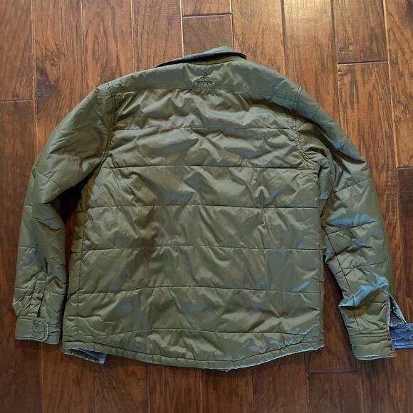 Lightweight military green prana zip - Picture 3 of 4